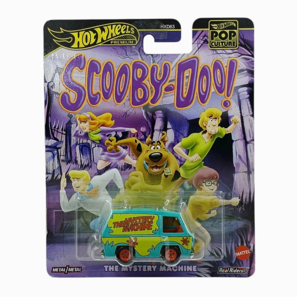 Hot Wheels Premium Pop Culture Mystery Machine Scooby-Doo HXD63-G