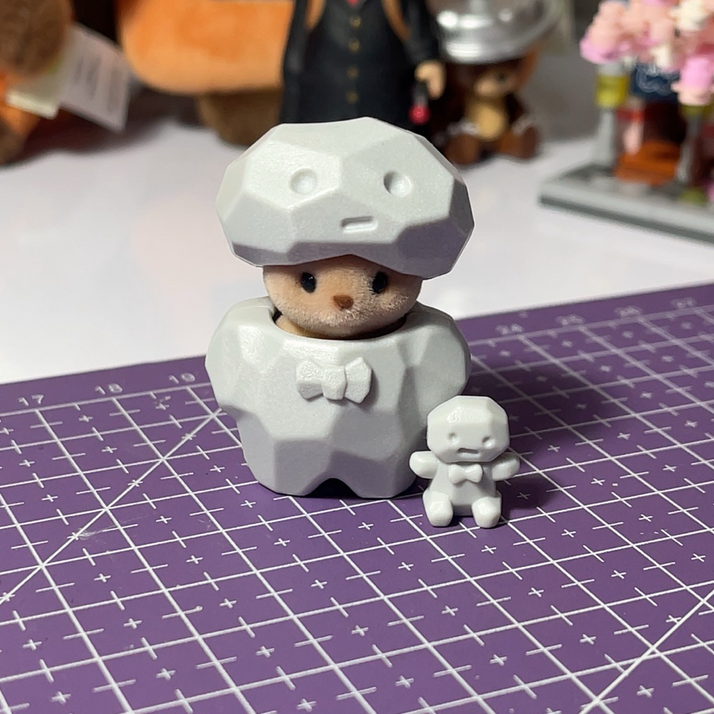 Sylvanian Baby Fairy Forest Otter Rock