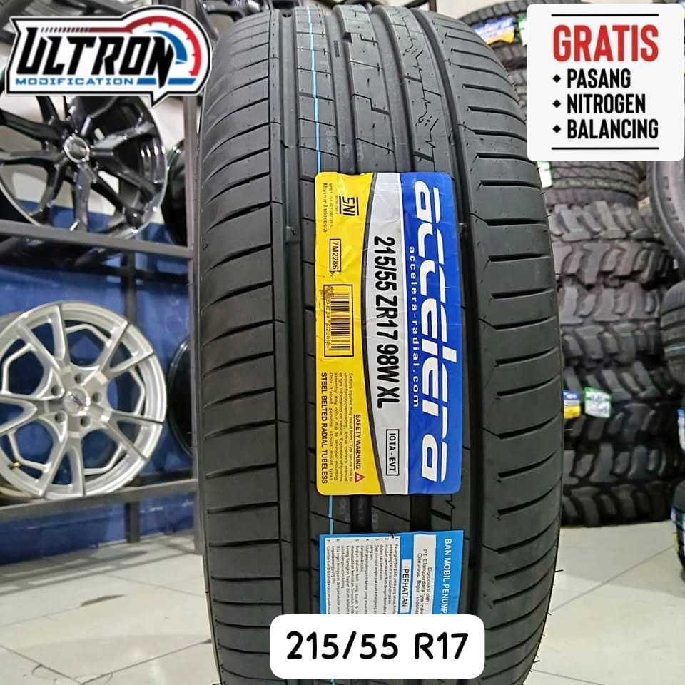 Standar Ban Mobil HRV R17 Ukuran 215 55 Ring 17 Accelera Iota Evt Ban Baru Murah 215/55/17