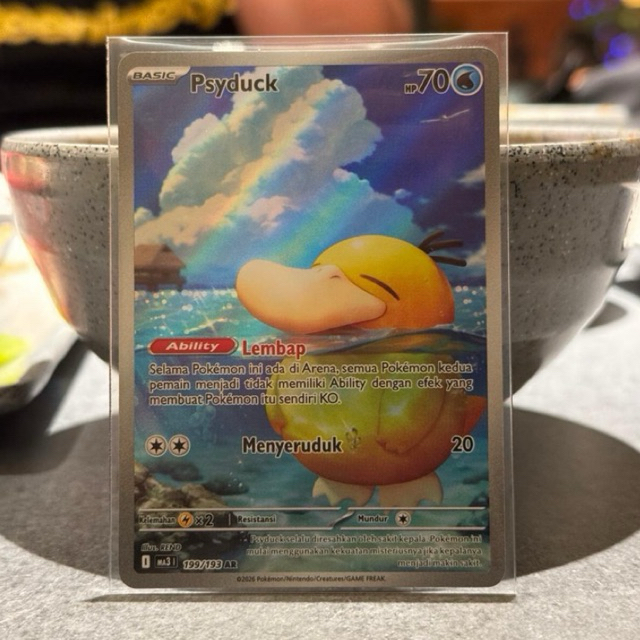 Psyduck AR Indonesia Pokemon TCG