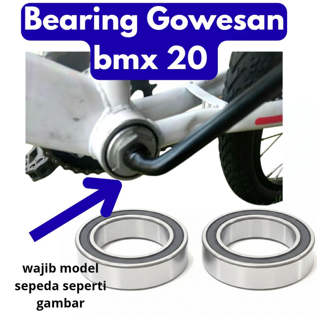 kom gir Bearing gowesan sepeda bmx 20 set mangkok dan bearing sepasang