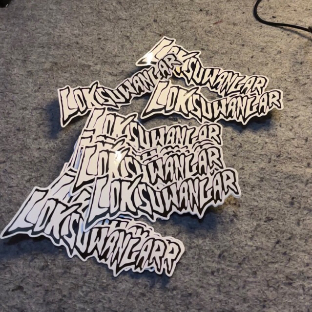 STIKER COKSUWANGAR 6.000 DAPET 1 PCS