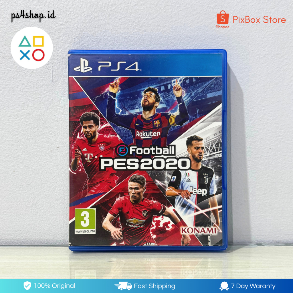 BD Kaset PS4 PES 2020 Second Bekas Original | Game Bola PES2020 Pro Evolution Soccer PlayStation