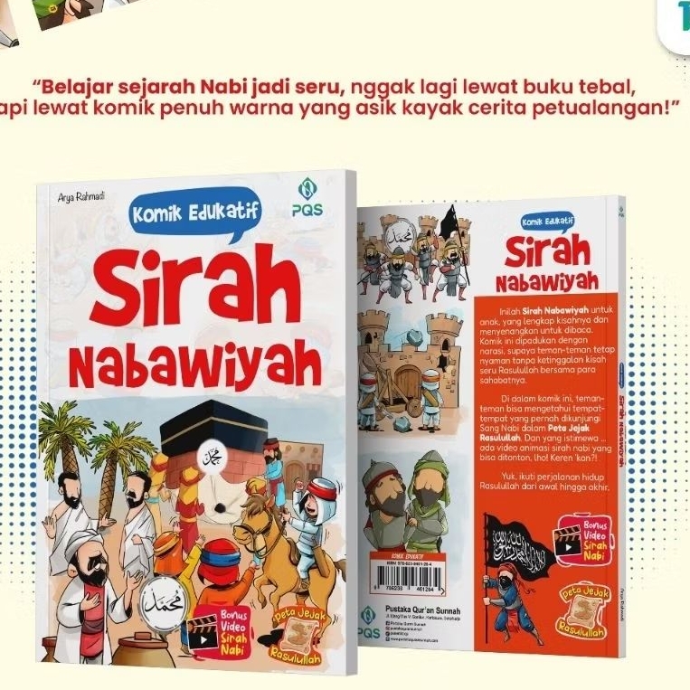 Buku Komik edukatif Sirah Nabawiyah