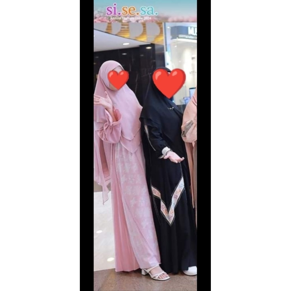 dress set sisesa pink PL