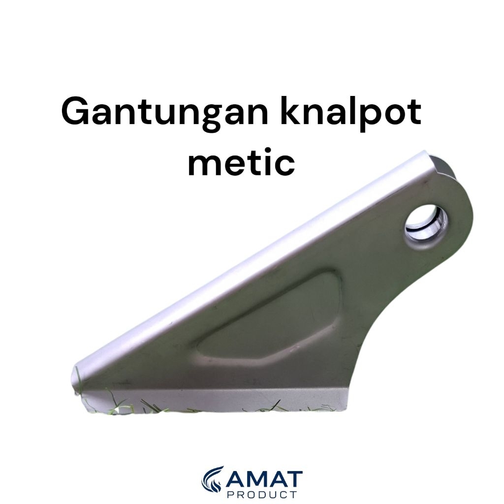pangkon gantungan knalpot metic all beat/mio warna putih