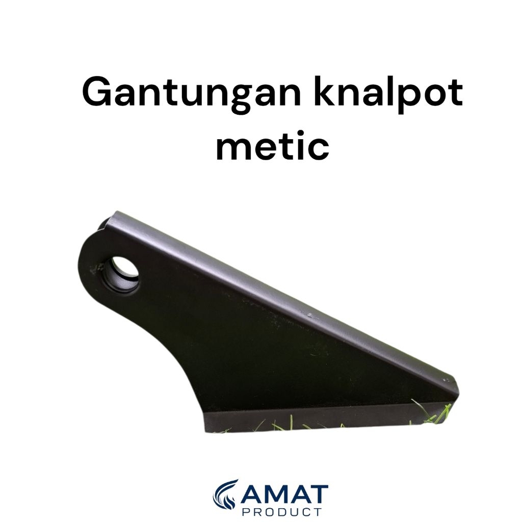 pangkon gantungan knalpot matic all beat/mio warna hitam