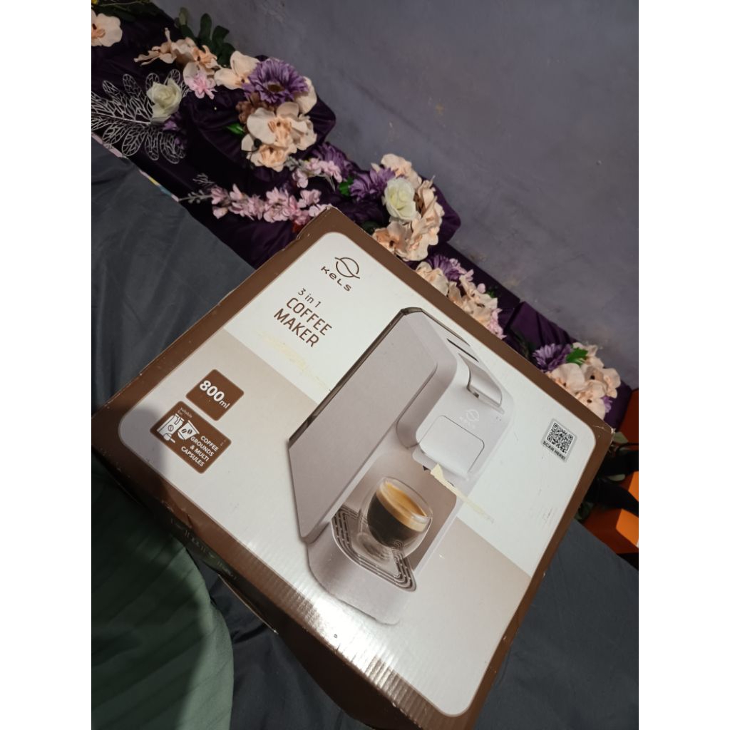 KELS Coffe Maker 800ml - NEW