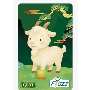 Kartu Flazz BCA Limited Edition Shio Goat GEN 2