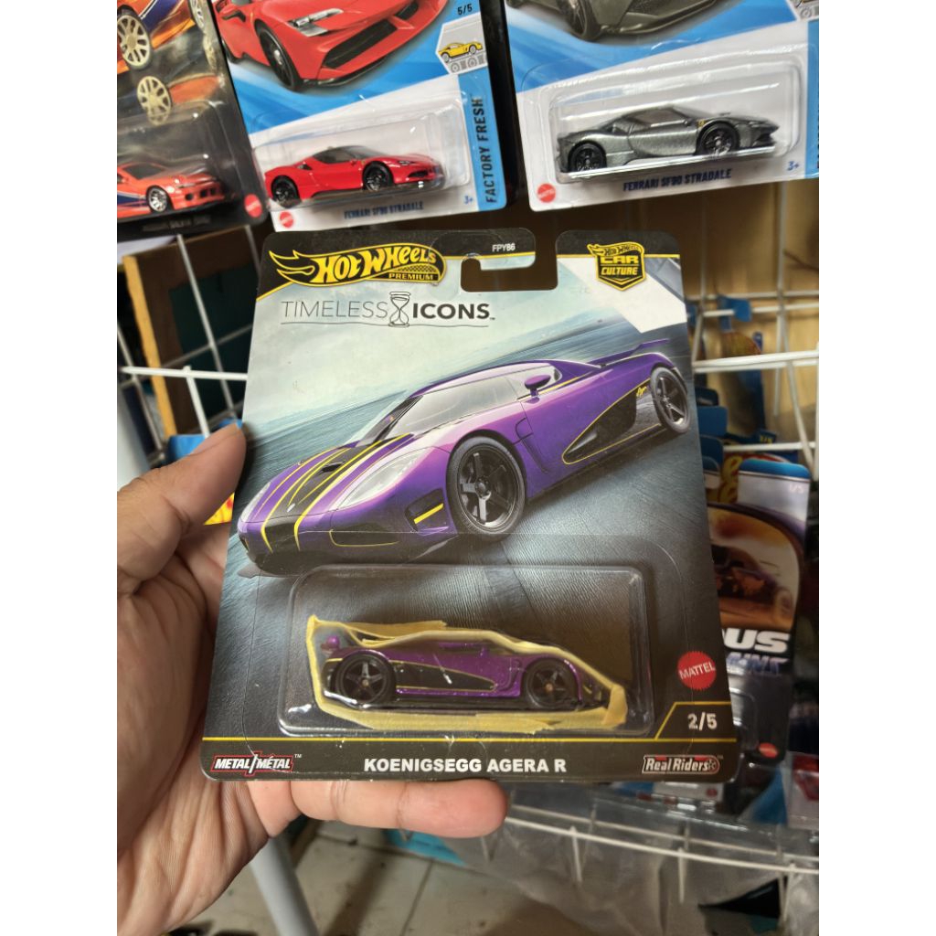Koenigsegg Agera R Timeless Icons Hot Wheels Premium