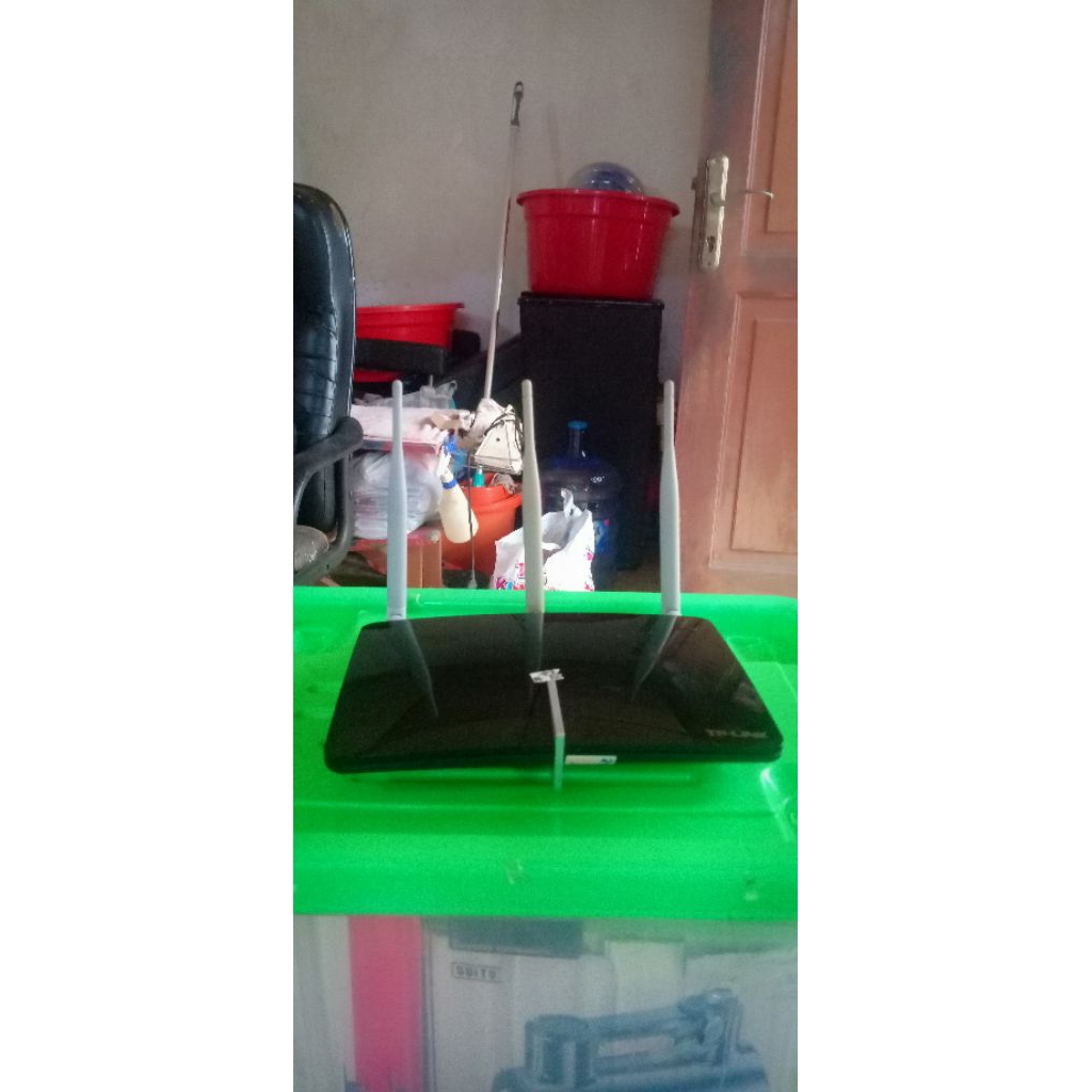 Router Wifi tp-link AC1750 WIRELESS DUAL BAND GIGABIT ADSL2+ MODEM ROUTER VER.1.0 3ANTENA NORMAL