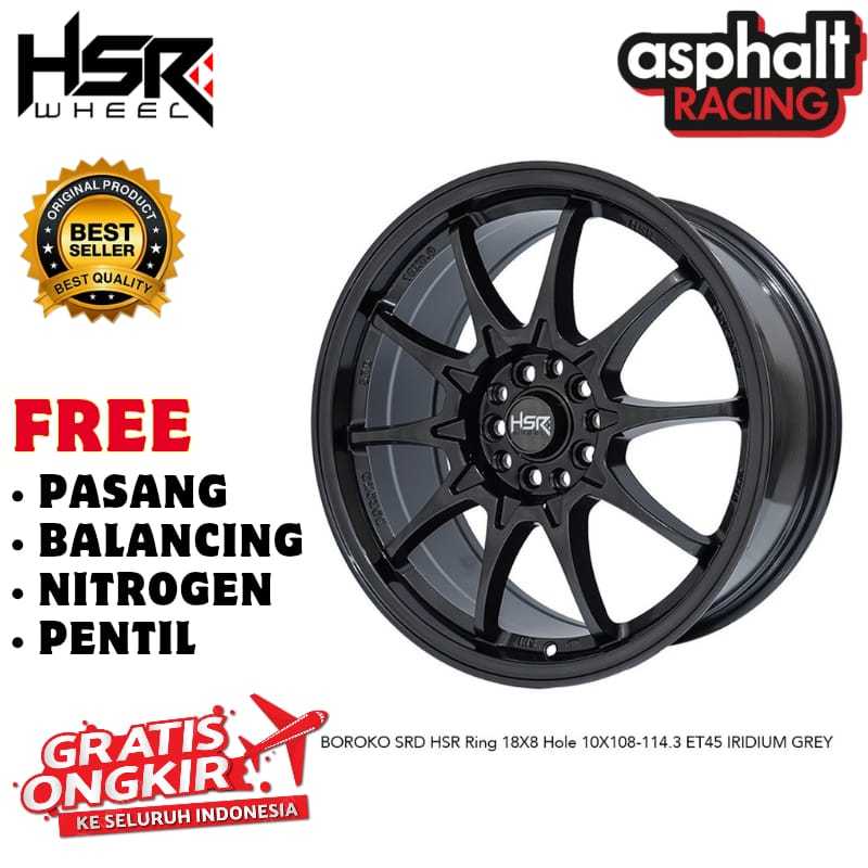 Velg Mobil R18 PCD 5X108/5X114,3 Untuk Chery Tigo Chery J6 Chery Arrizo Jeco J5 Chery Omoda DLL
