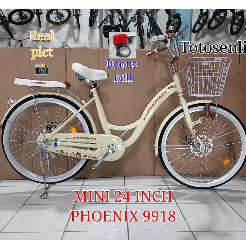 sepeda anak mini 24 inch new phoenix 9918 sepeda anak perempuan mini 24 inch