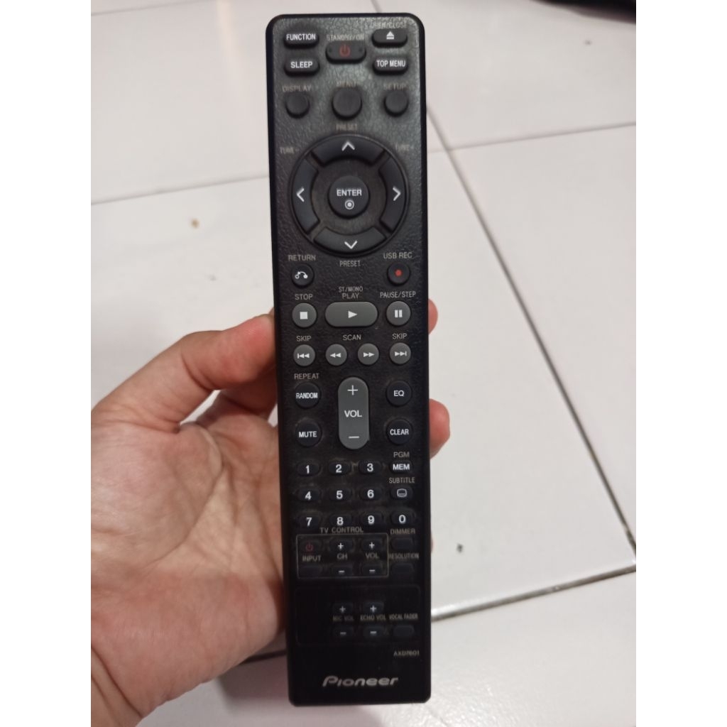 Remote Home theater Pioneer AXD7601