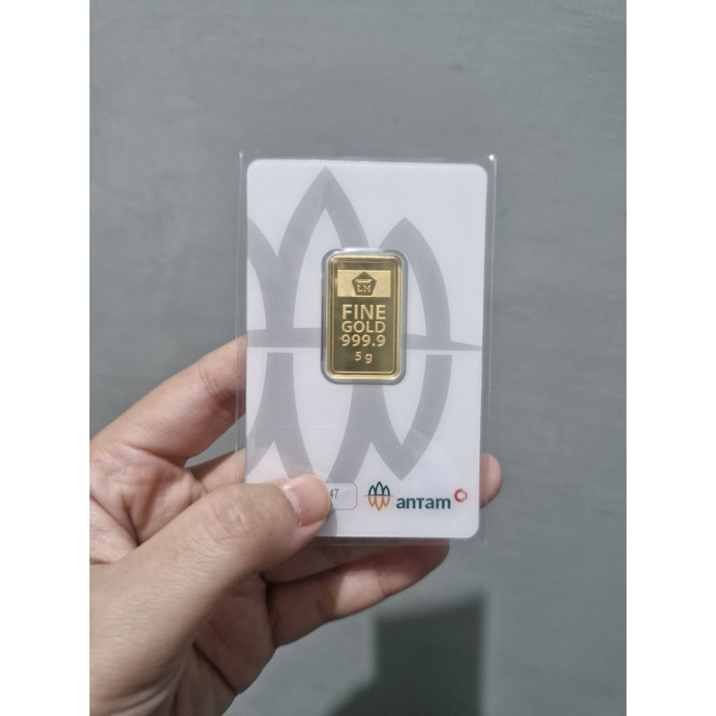 emas antam 5 gram antam 5gr original