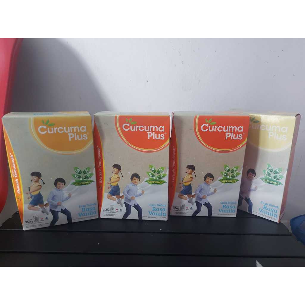 Susu Curcuma Plus Vanilla Anak 1-6 Tahun Nafsu Makan