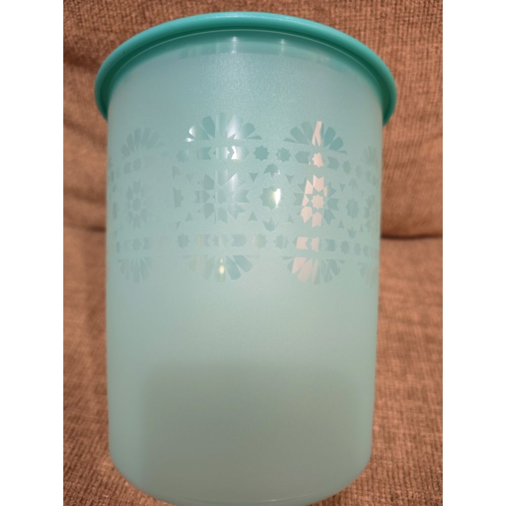Tupperware Mosaic Canister Medium tosca 1.9Liter