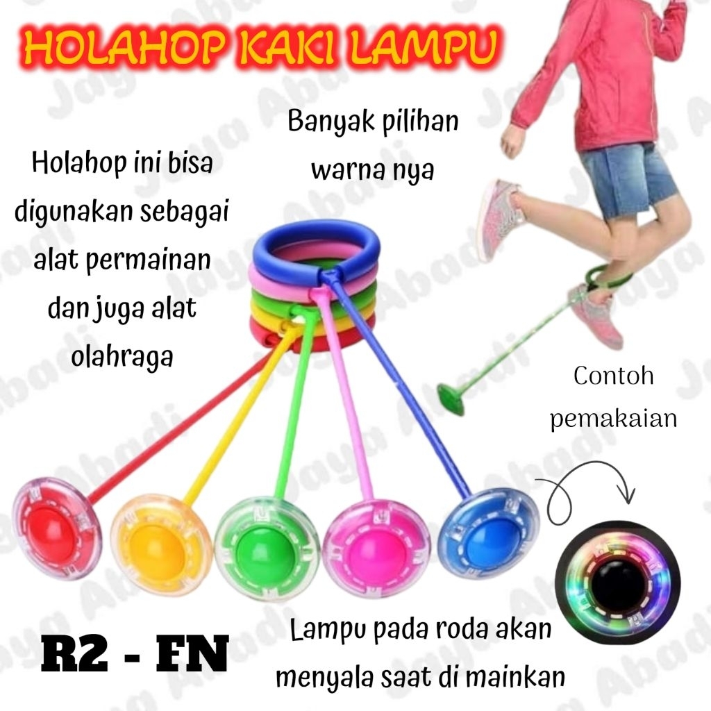 TIDAK ADA LAMPU PERMAINAN HULAHOP KAKI / HOLAHOP KAKI / JUMPING KAKI