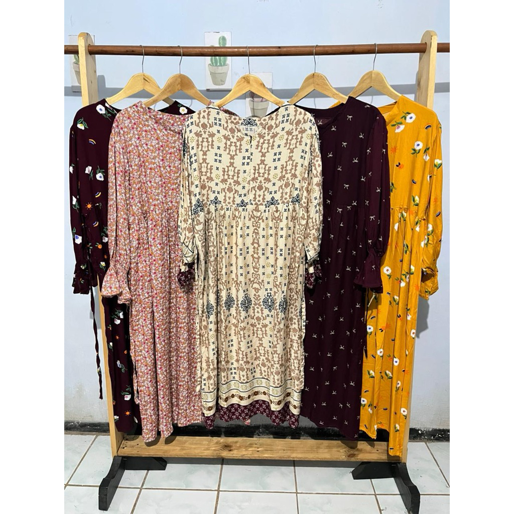 Gamis Lengan Balon