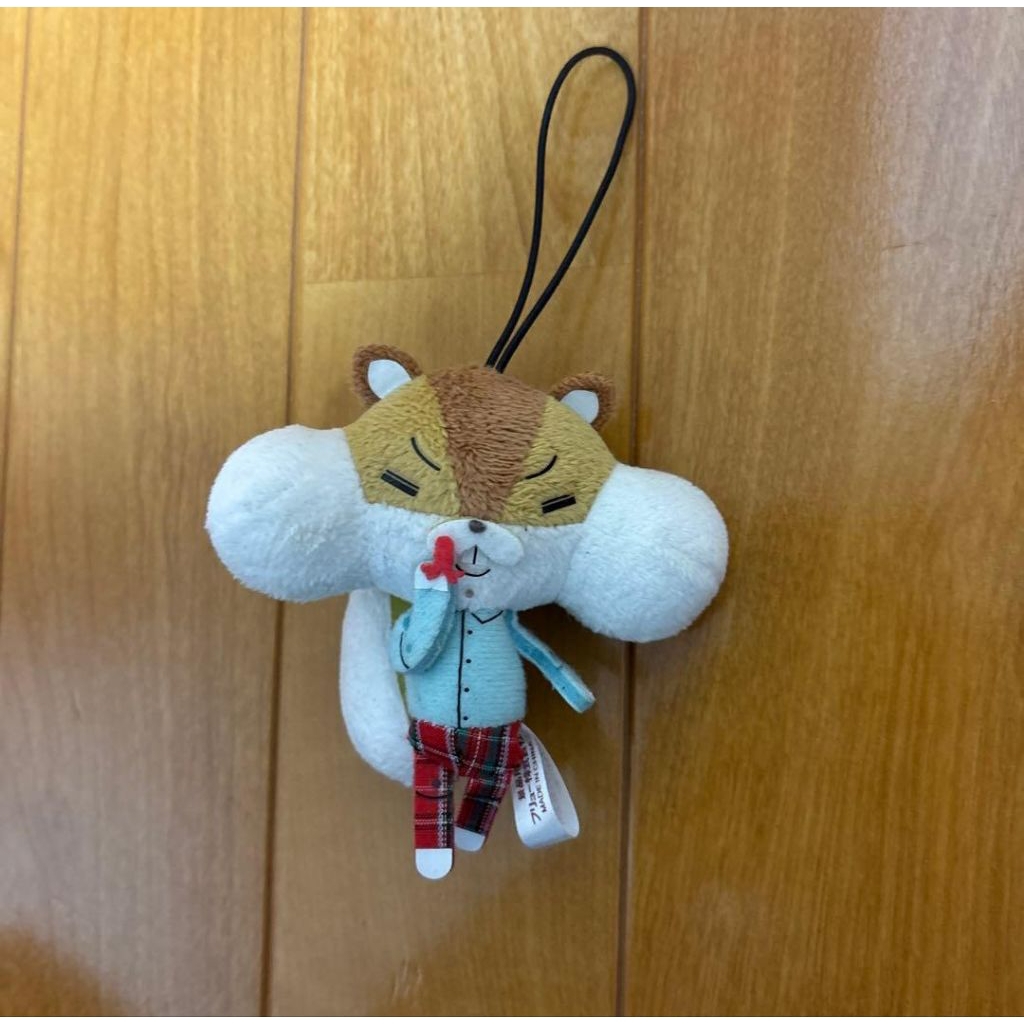 Gantungan Kunci Boneka Tupai Kamiusagi Lope Akira Senpai