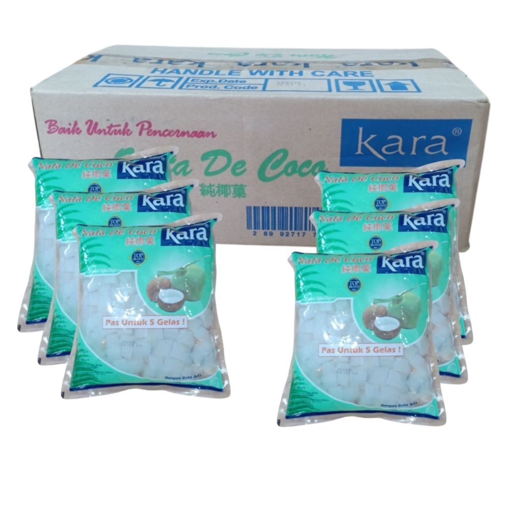 kara nata de coco 1 dus isi 6 pcs