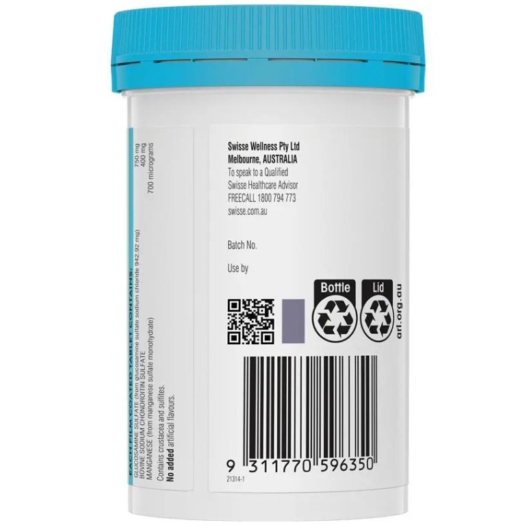 Swisse Ultiboost Joint Repair 90 Tablets glucosamine + chondroitin