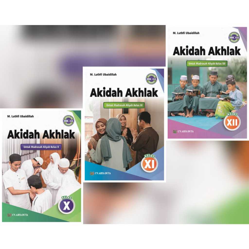 CV.Arya Duta Akidah Akhlak Untuk MA KM