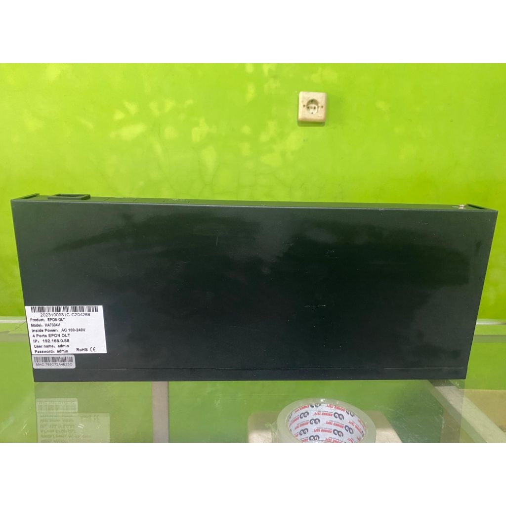 HIOSO EPON OLT  4 PORTS MODEL HA7304V BEKAS/SECOND