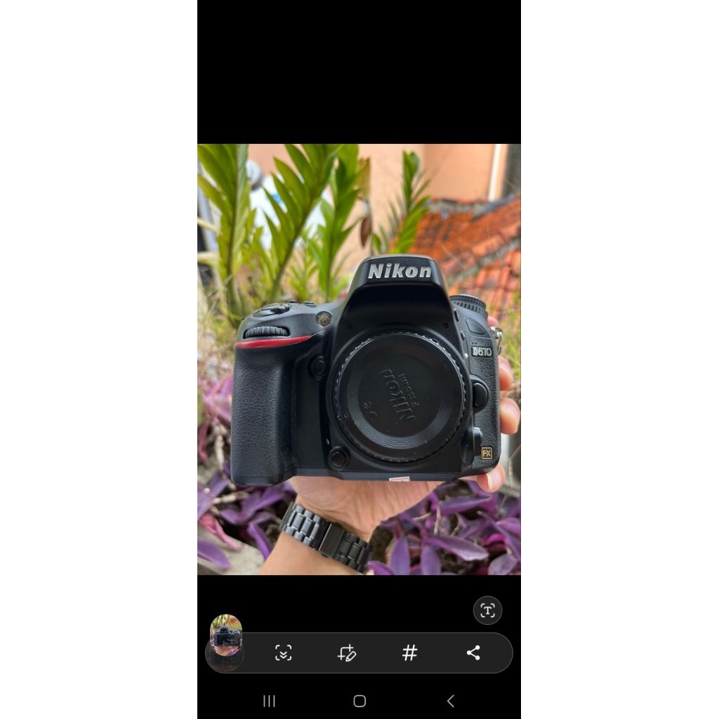 Kamera DSLR Nikon D610 Full Frame