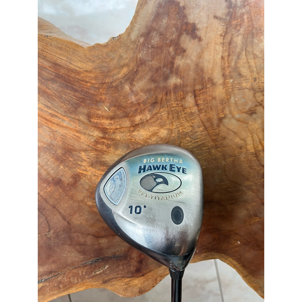 Stick Golf Driver Callaway USA Big Bertha Hawk Eye Titanium (Ori) - Second Stick Golf