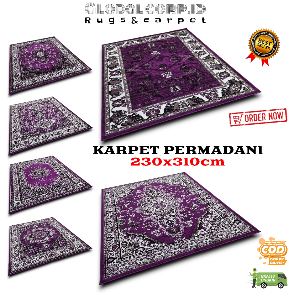 KARPET PERMADANI 230X310 CM (KHUSUS INSTAN)
