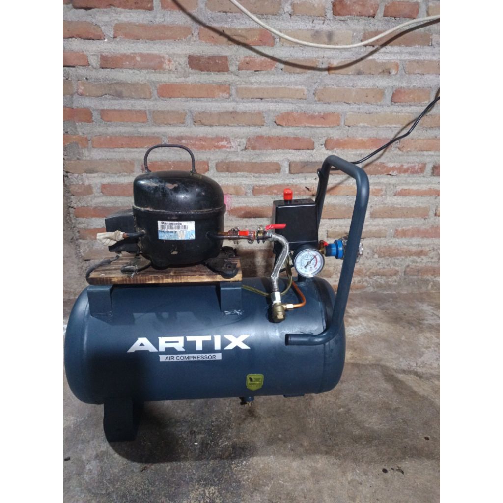 Kompresor kulkas rakitan.