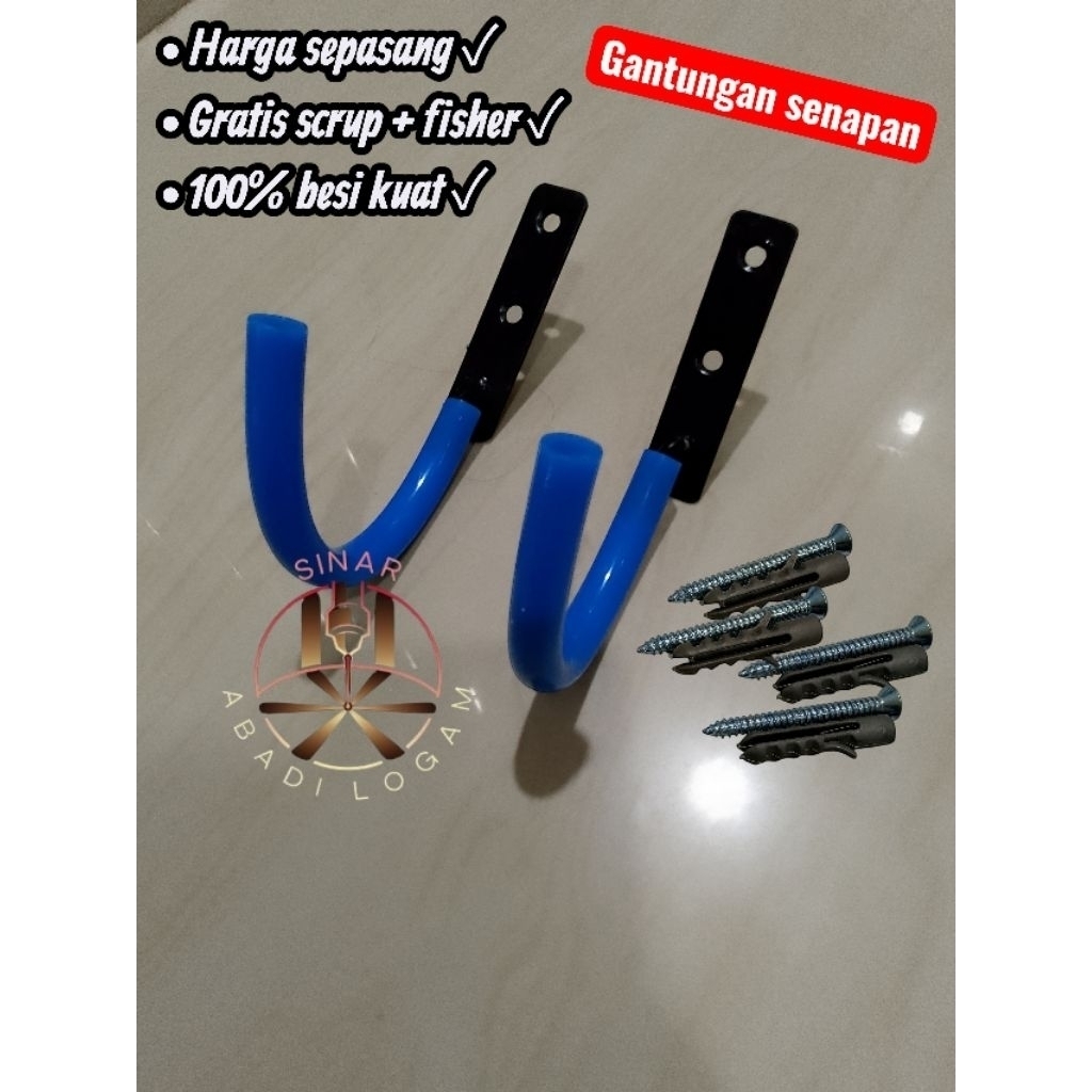 Rak stand display gantungan untuk senapan dan barang_barang pajangan