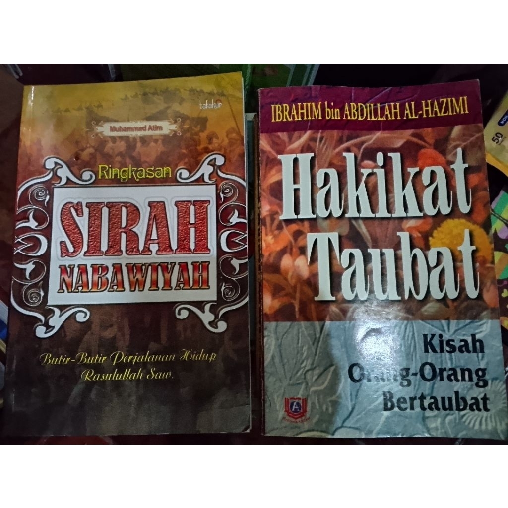 buku preloved islami Sirah Nabawiyah - hakikat taubat
