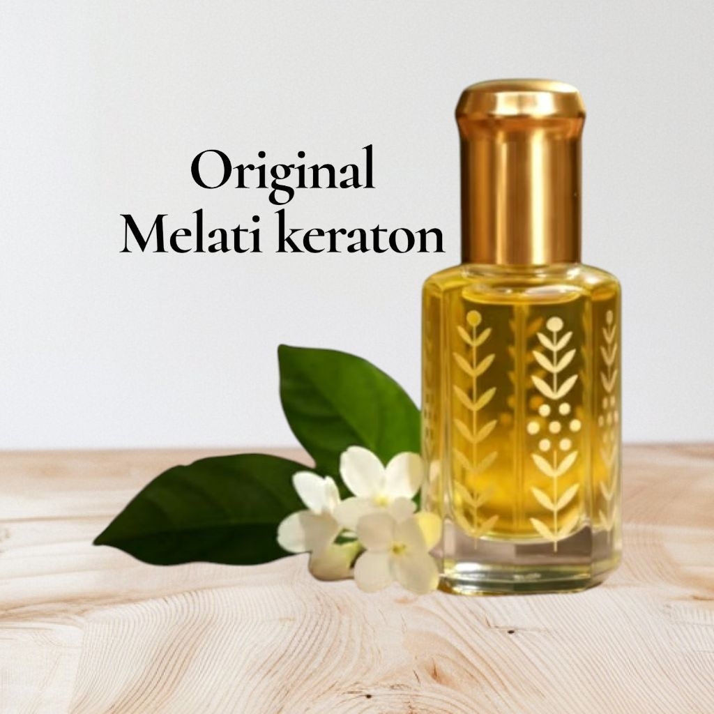 Minyak Wangi Melati Keraton Jawa Asli - Aroma Tajam, Tahan Lama, Non-Alkohol