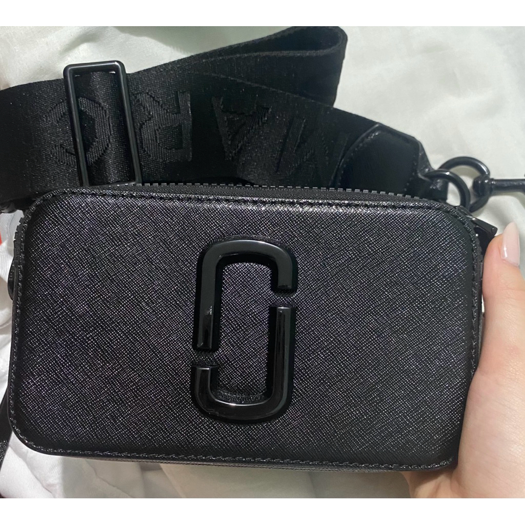 preloved Marc Jacobs The Snapshot DTM camera bag black (authentic store)