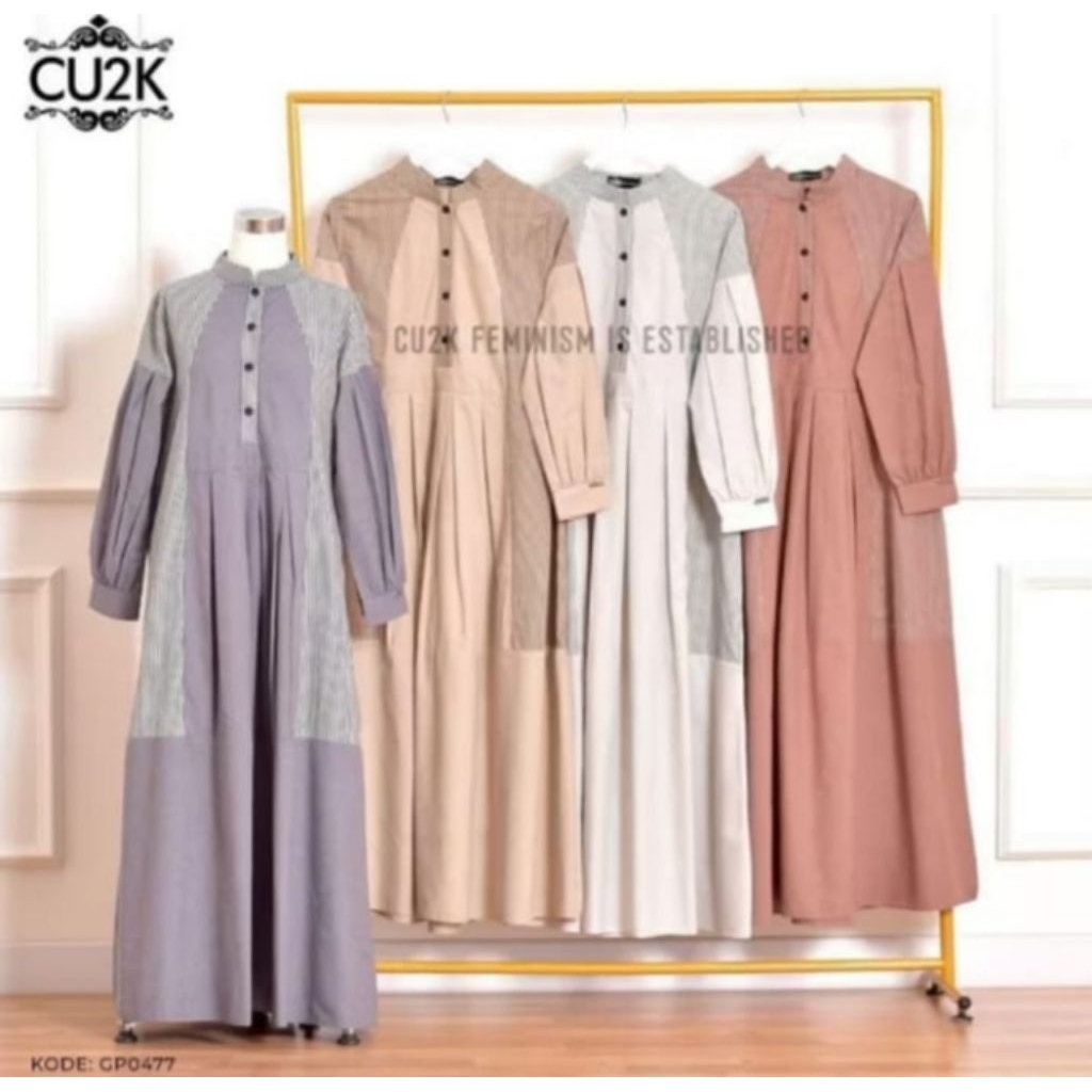 Cu2k Gamis Faiza New Arrival Original Cu2k