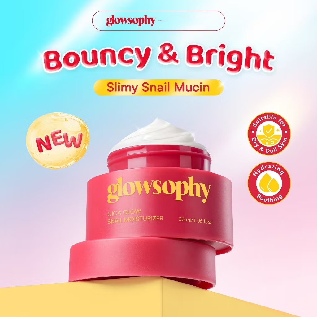 MEMEY | GLOWSOPHY Cica Glow Snail Moisturizer 30ml