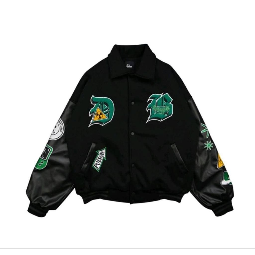 DIRTY BUSINESS Varisty Poison Jacket