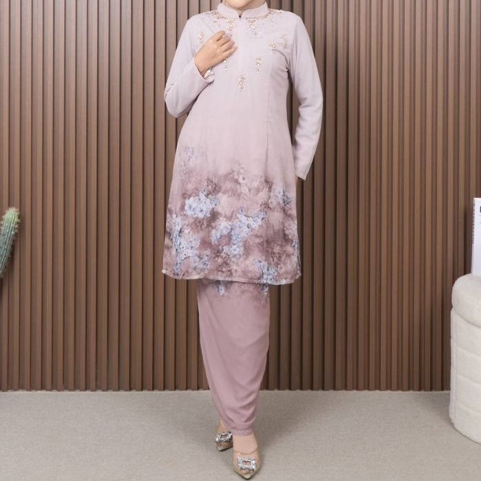 FAMYS - SETELAN ROK KURUNG MELAYU  DELISHA SET MALAY PAYET CERUTY  018917