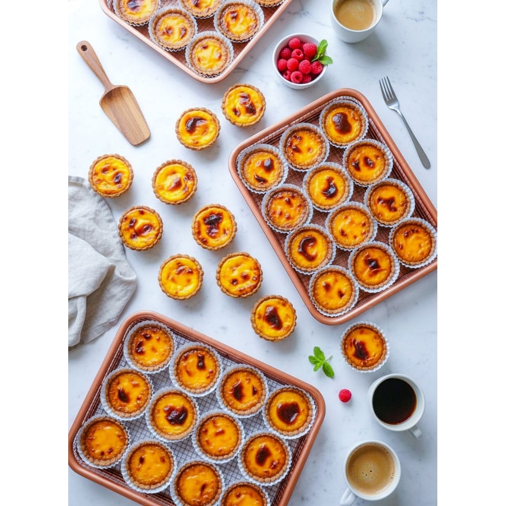 Burnt Egg Tart Susu Pontianak - Pie Susu Butter Premium