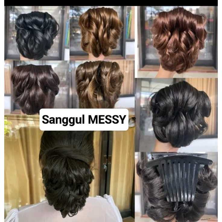 Sanggul Messy Wadon Bali