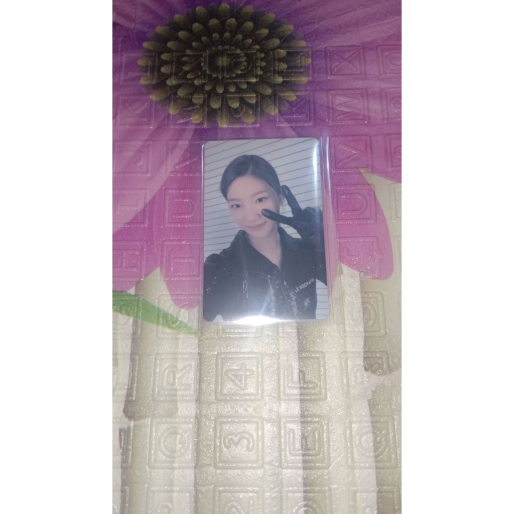 KAZUHA M2U LD PHOTOCARD FEARLESS OFFICIAL