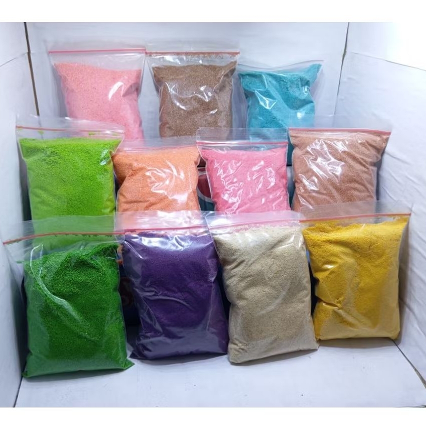 Serbuk Rumput Bahan Maket Diorama 25gr