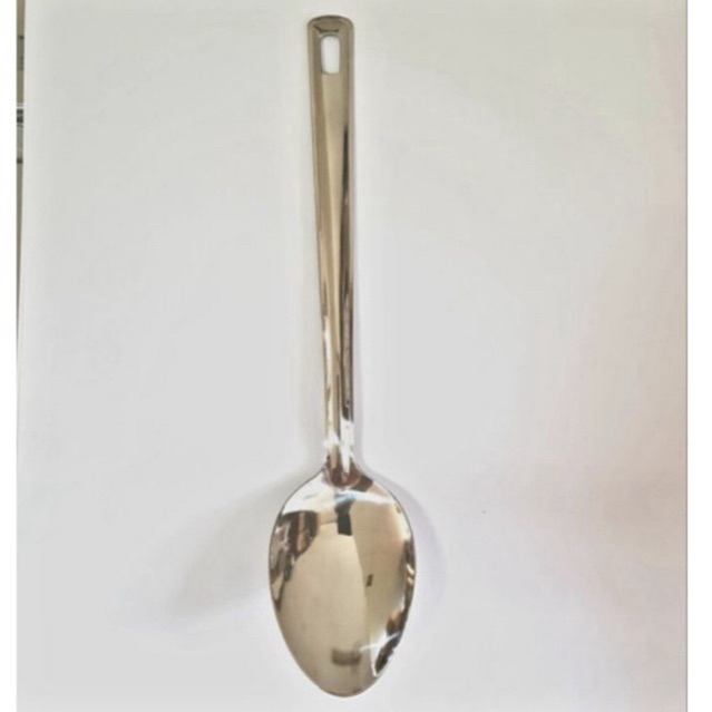 sendok sayur prasmanan oval serving spoon stainless
