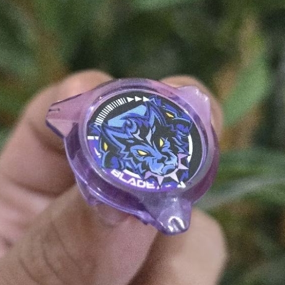 Chip Cerberus Ungu Clear NEW UNSEALED Beyblade X Takara Tomy Original