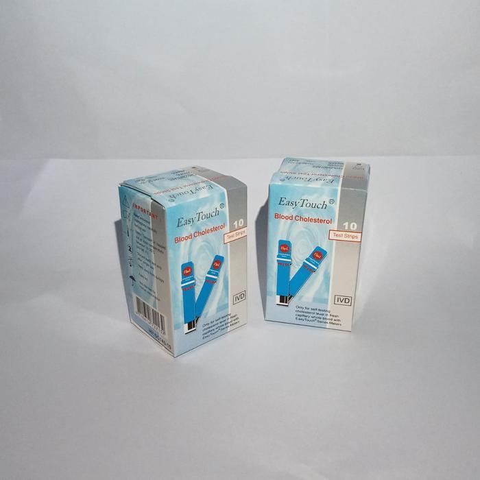 PROMO !!! Strip Cek Kolesterol Easy Touch/Strip Kolesterol/Strip Easy Touch