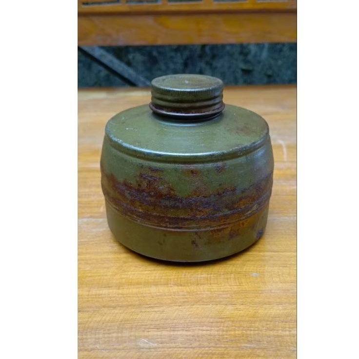 Tabung filter udara masker militer ww2 antik jadul vintage rare