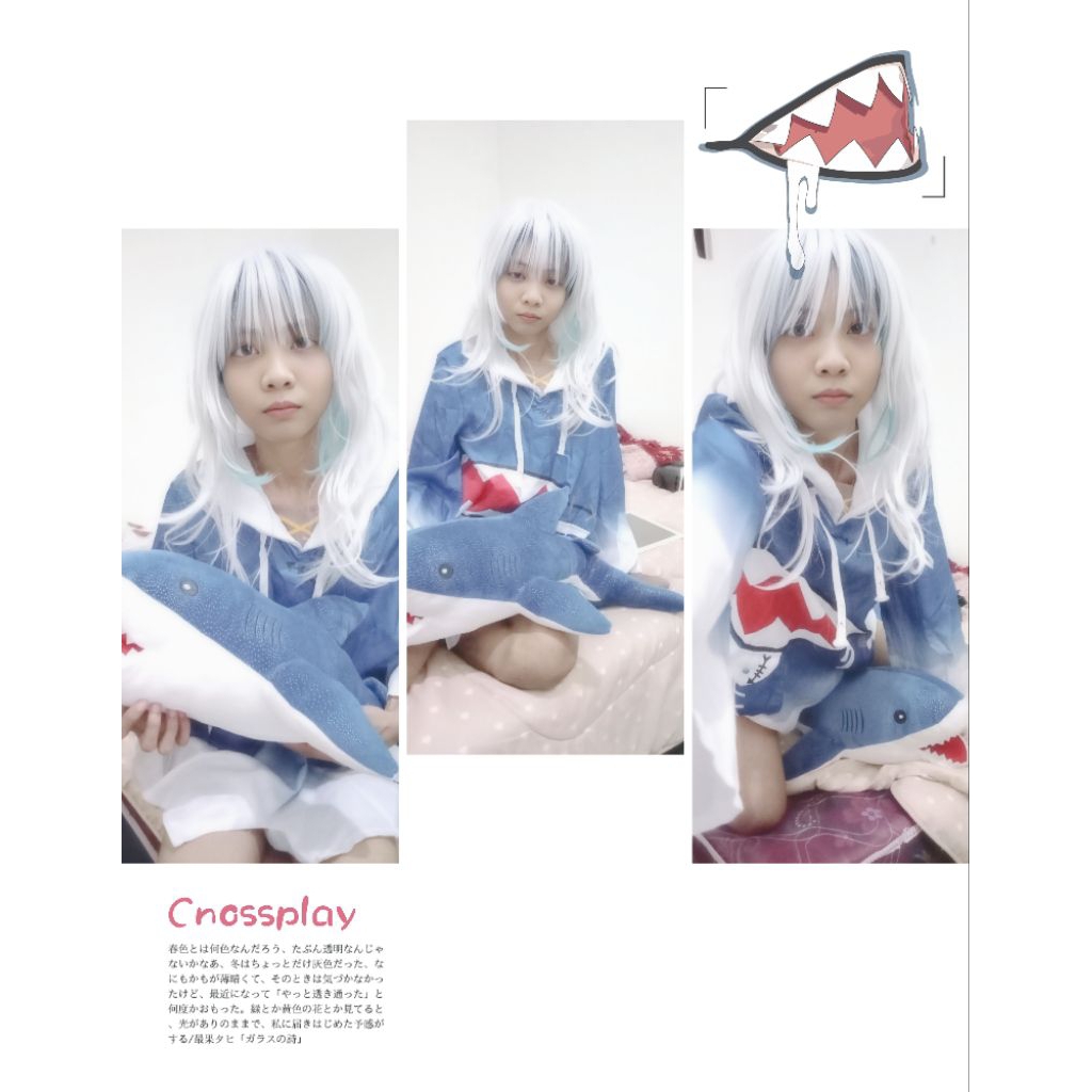 [ Coser Syfour ] Costum Gawr Gura cosplay