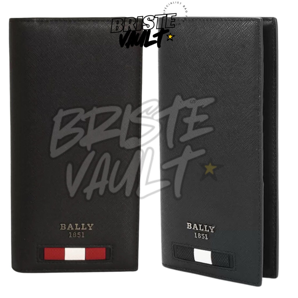 BRISTE VAULT Dompet Pria Bally Long Bharsai Wallet Bally Panjang Original Fullset Box